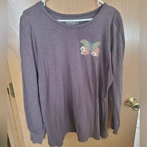 Torrid Super Soft Slub Jersey Top in Gray